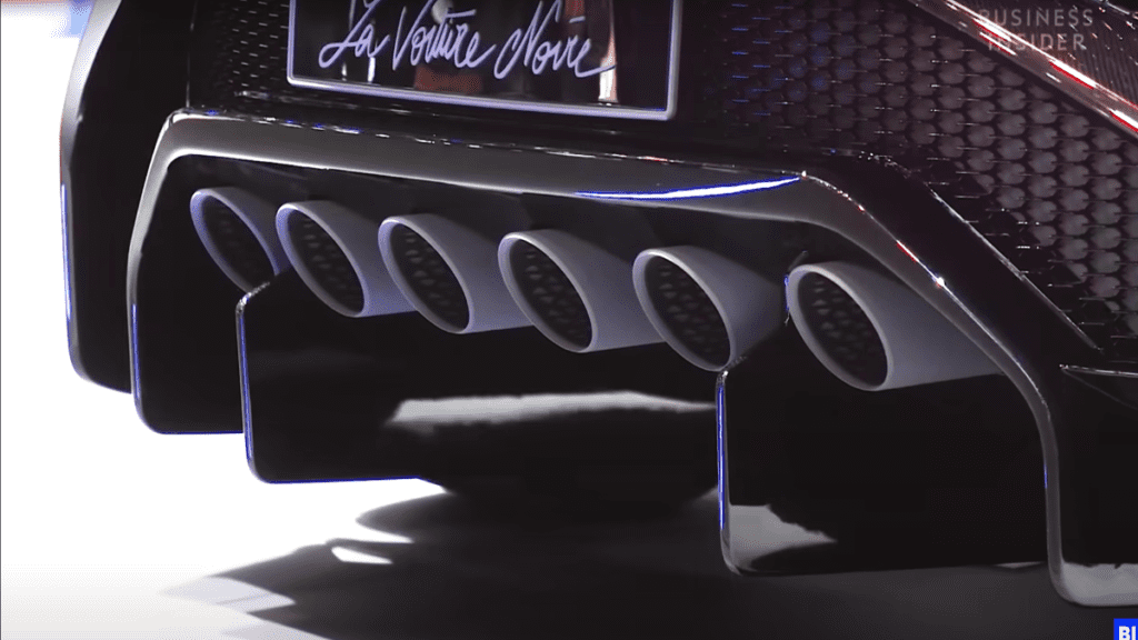 Bugatti La Voiture Noire: design